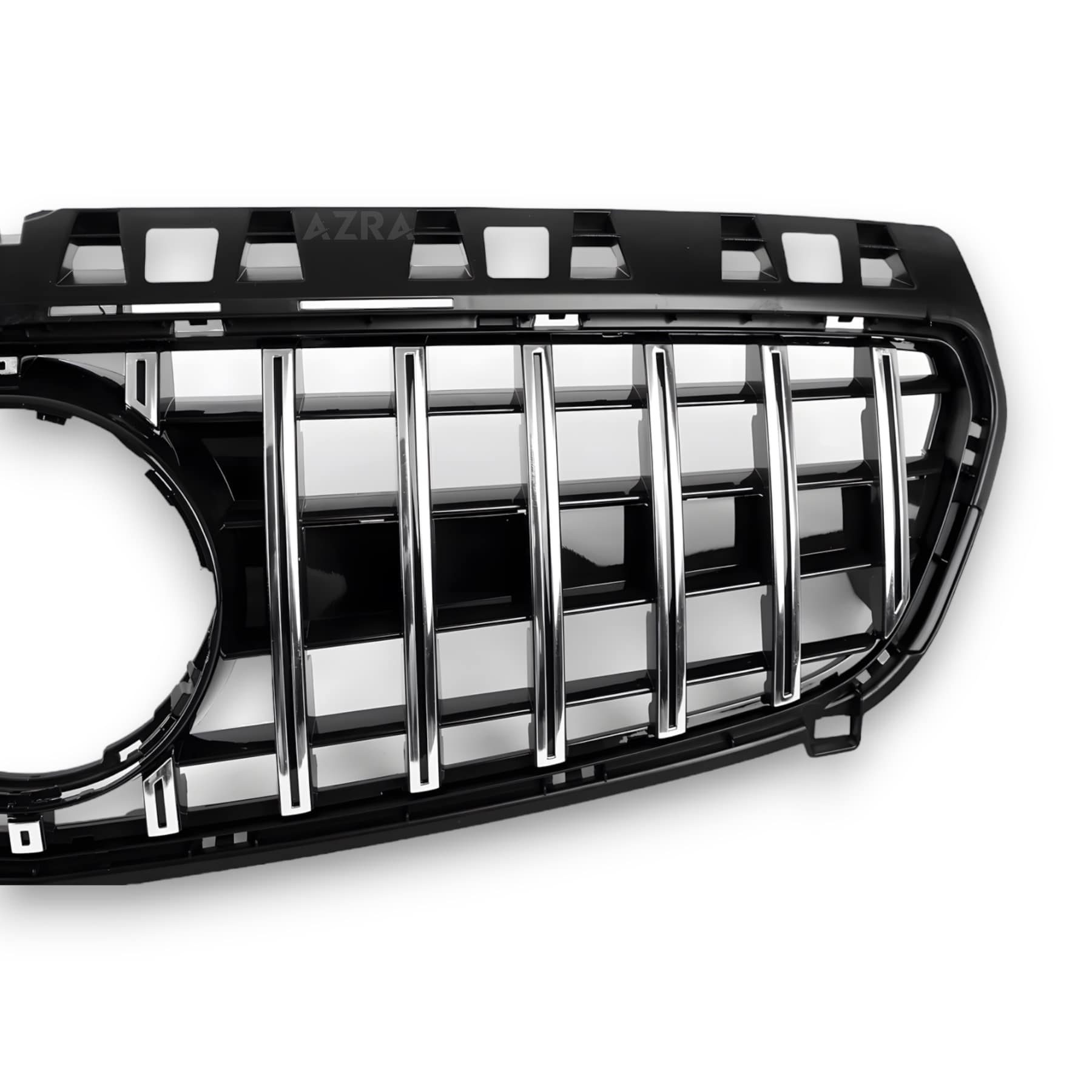 AZRA Mercedes-Benz A Class / A45 | W176 | AMG GT Panamericana Gloss Black / Chrome Front Grille | 2012 - 2015