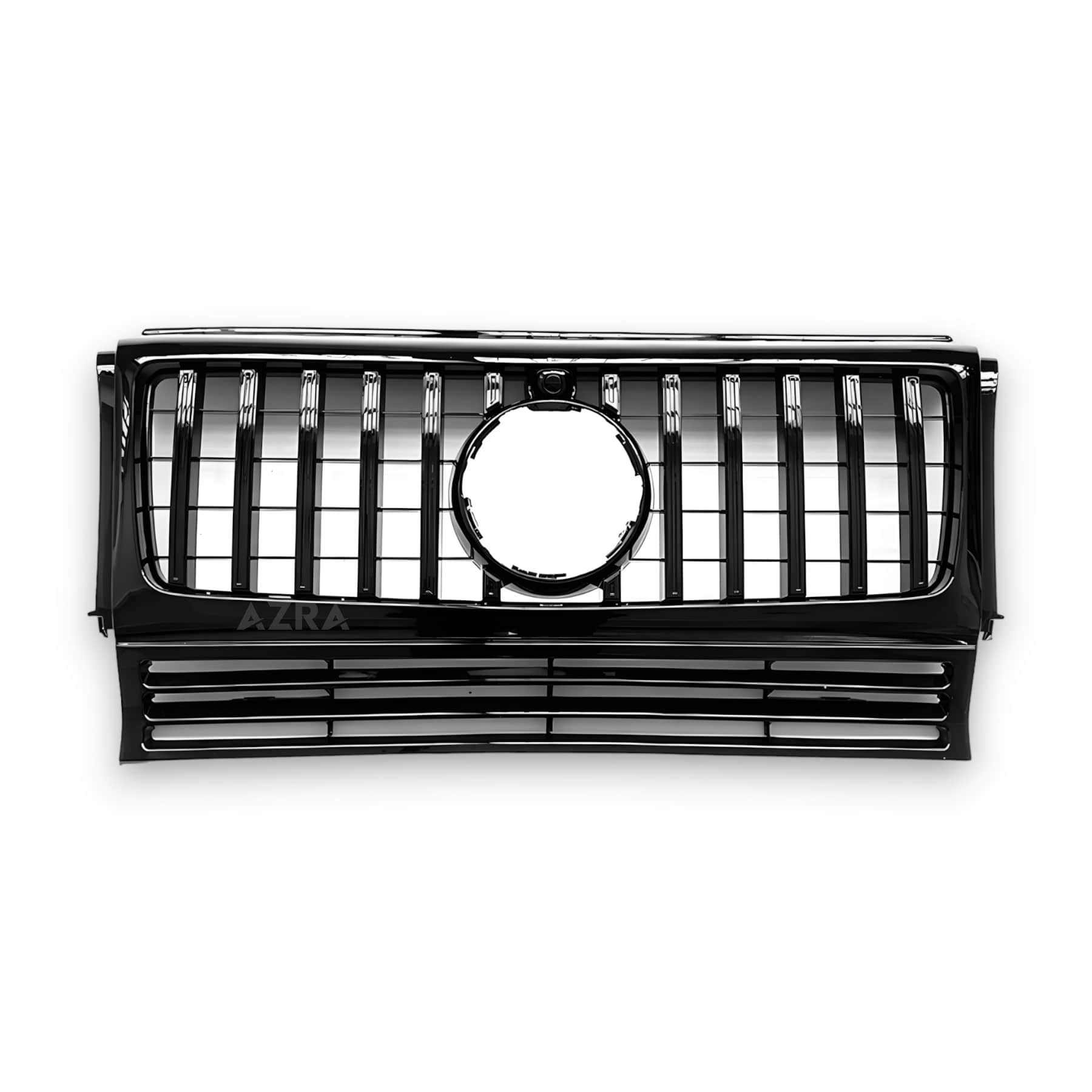 AZRA Mercedes-Benz G Class / G63 / G65 | W463 | AMG GT Panamericana Gloss Black / Chrome Front Grille | 1998 - 2018