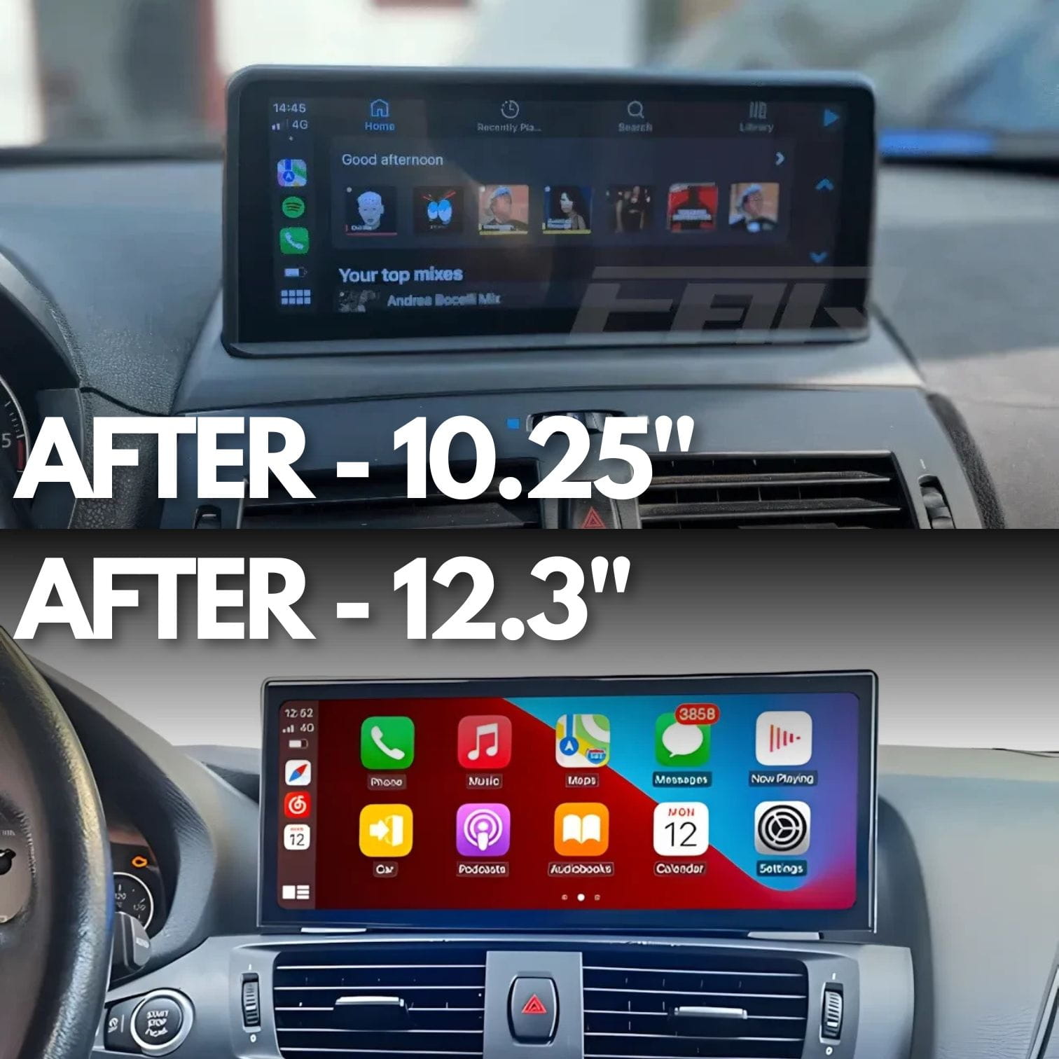 BMW X3 | E83 | 10.25"/12.3" Linux CarPlay/Android Touchscreen Display | 2004 - 2009