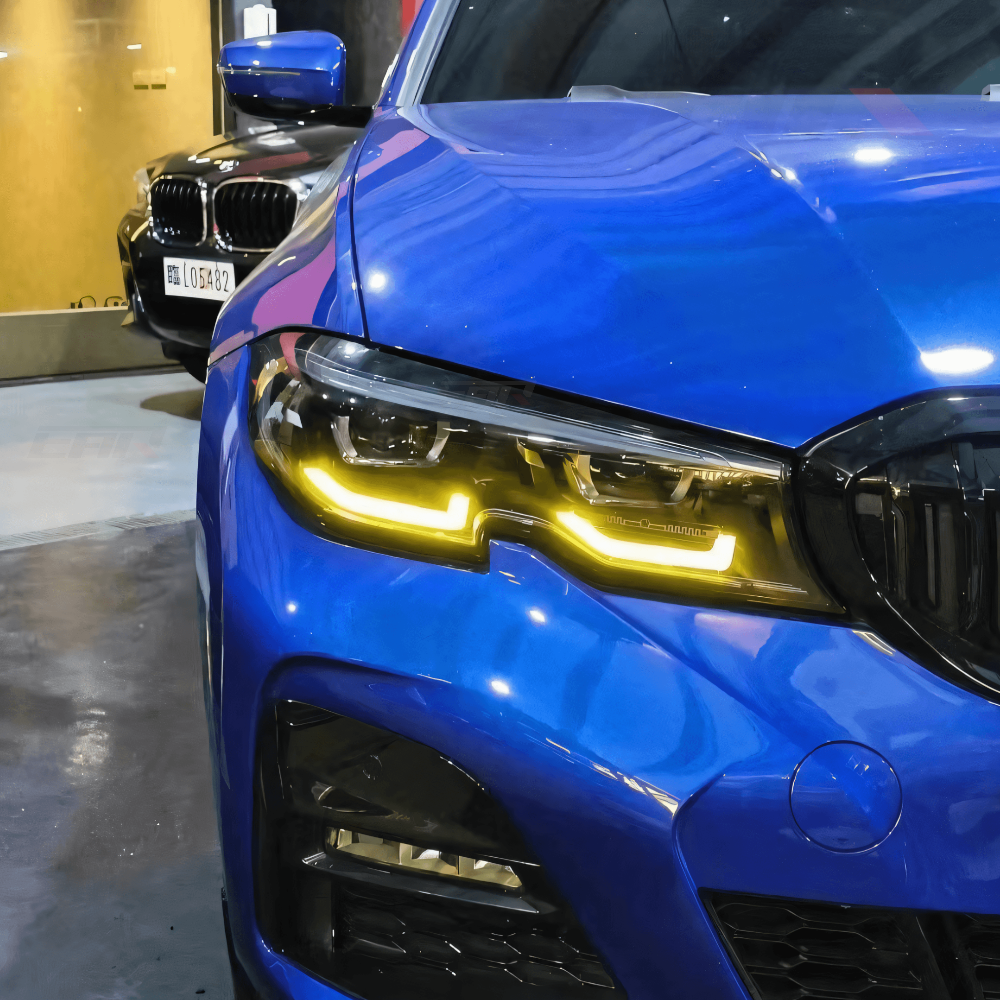 EuroLuxe BMW G20 3 Series CSL Yellow/RGB Headlight DRL Module Upgrade | 2019 - 2022 - Euro Active Retrofits