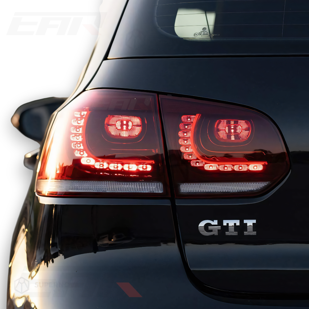 EuroLuxe Volkswagen Golf MK6 GTS Style Sequential Tail Lights - Euro Active Retrofits