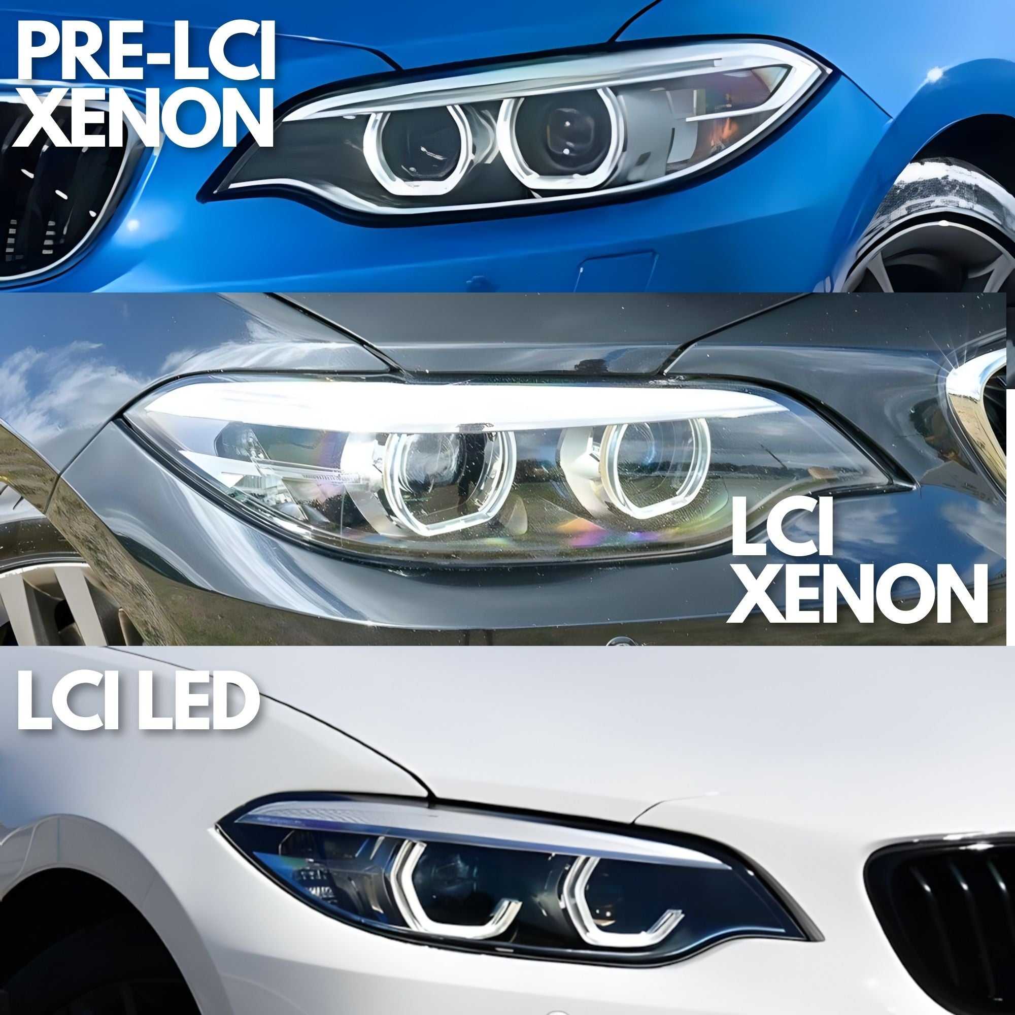 BMW 2 Series / M2 | F22/F87 | CSL Yellow/RGB Headlight DRL Module | 2014 - 2020