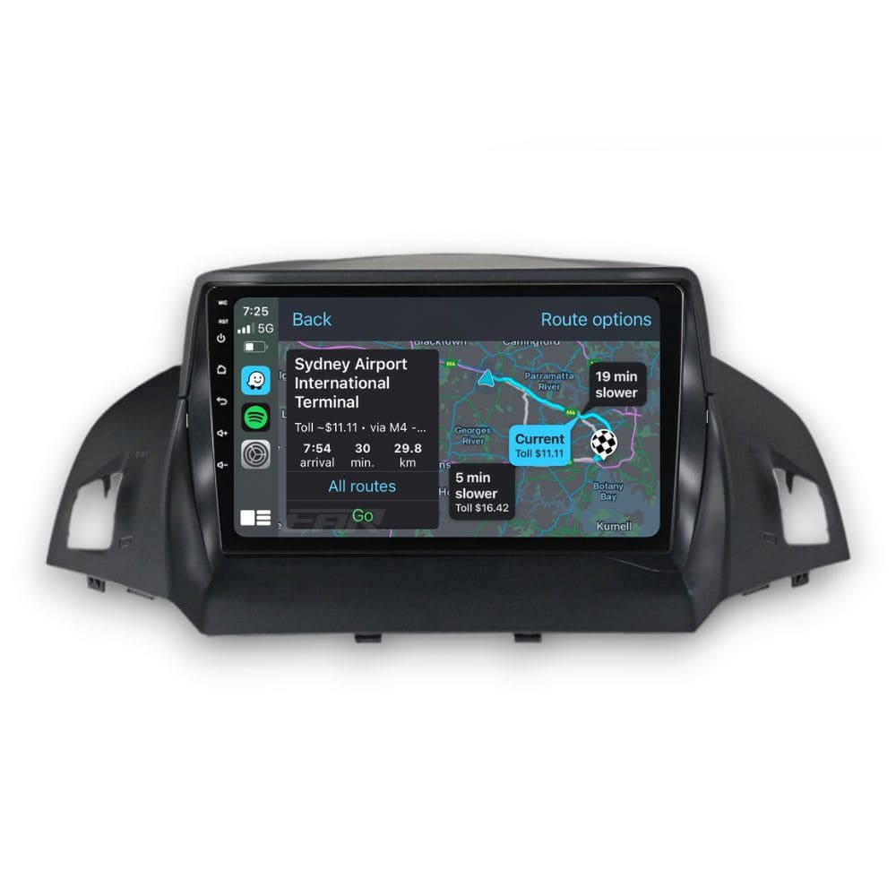 Ford Kuga (2012 - 2019) Multimedia 9" Touchscreen Display + Built-In Wireless Carplay & Android Auto - Euro Active Retrofits