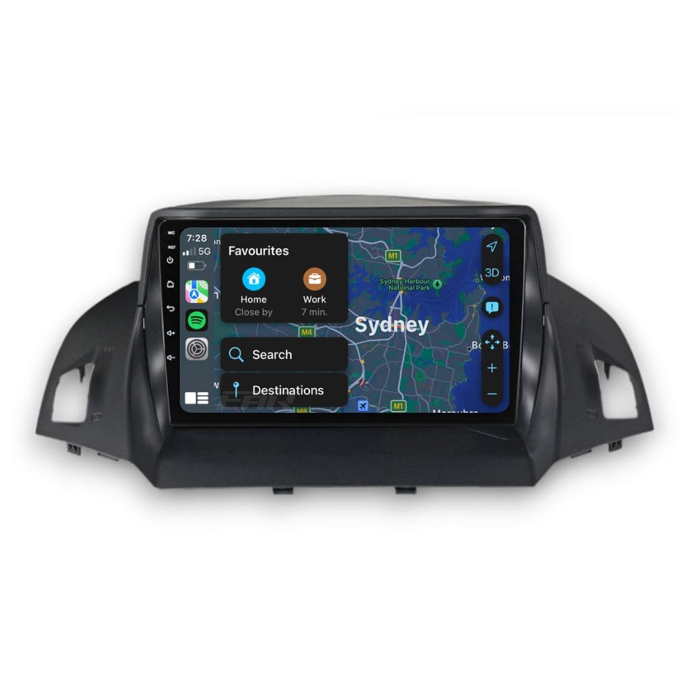 Ford Kuga (2012 - 2019) Multimedia 9" Touchscreen Display + Built-In Wireless Carplay & Android Auto - Euro Active Retrofits