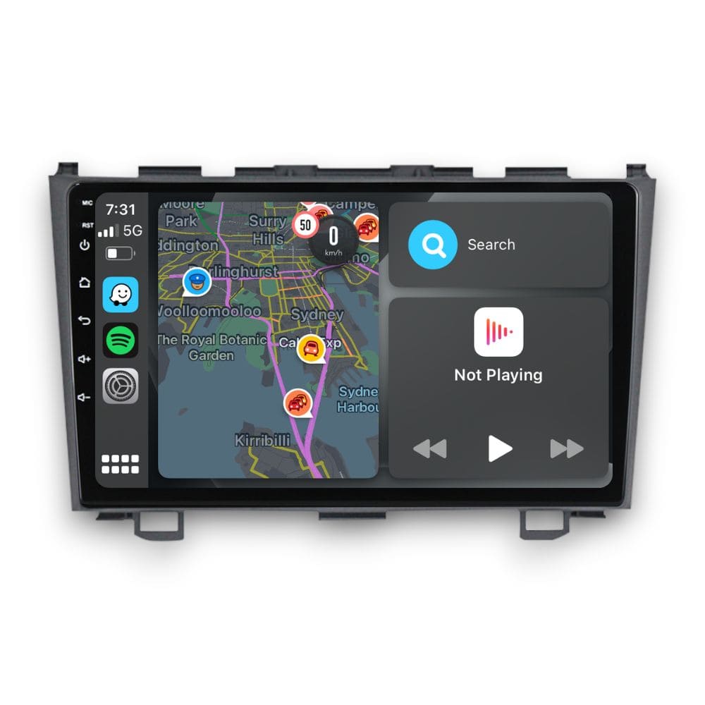 Honda CR-V (2007 - 2011) Multimedia 9" Touchscreen Display + Built-In Wireless Carplay & Android Auto - Euro Active Retrofits AU