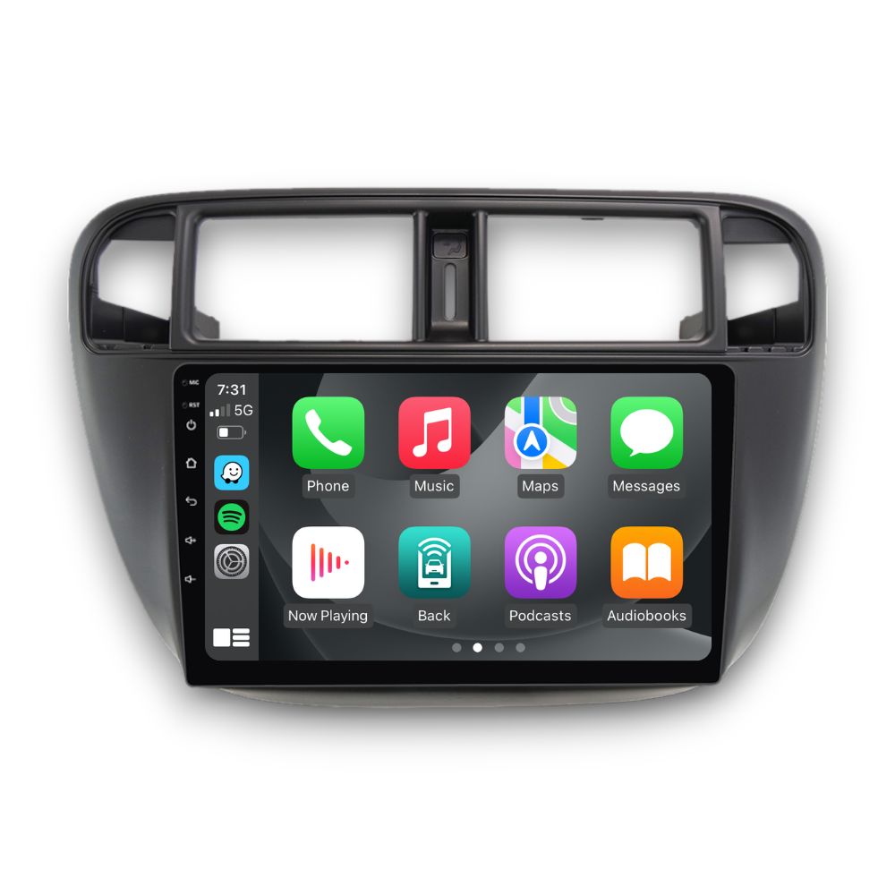 Honda Civic (1992 - 2000) Multimedia 9" Touchscreen Display + Built-In Wireless Carplay & Android Auto - Euro Active Retrofits AU