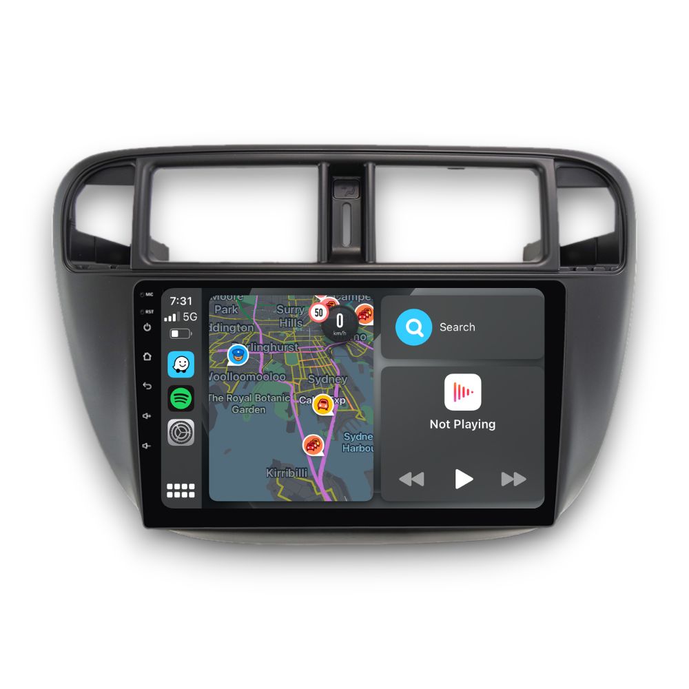 Honda Civic (1992 - 2000) Multimedia 9" Touchscreen Display + Built-In Wireless Carplay & Android Auto - Euro Active Retrofits AU