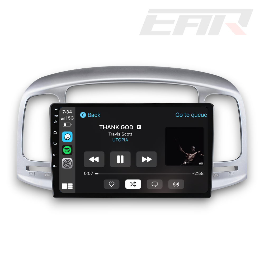 Hyundai Accent (2006 - 2011) Multimedia 9" Touchscreen Display + Built-In Wireless Carplay & Android Auto - Euro Active Retrofits