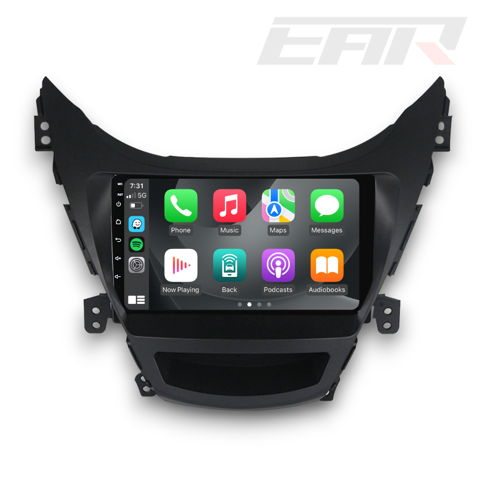 Hyundai Elantra/Avante (2011 - 2016) Multimedia 9" Touchscreen Display + Built-In Wireless Carplay & Android Auto - Euro Active Retrofits