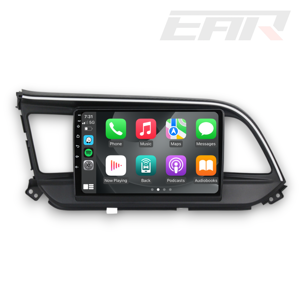 Hyundai Elantra/Avante (2016 - 2020) Multimedia 9" Touchscreen Display + Built-In Wireless Carplay & Android Auto - Euro Active Retrofits