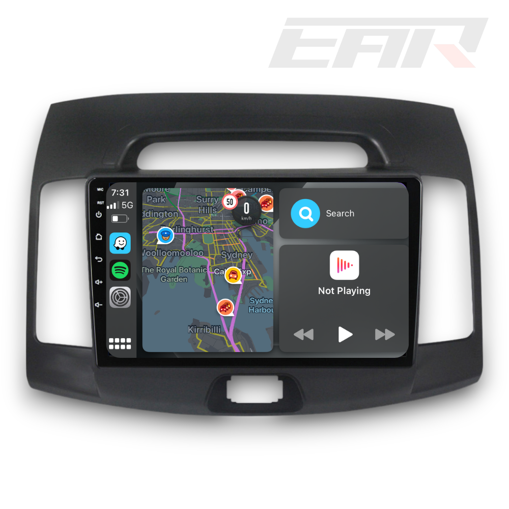 Hyundai Elantra/Avante (2006 - 2011) Multimedia 9" Touchscreen Display + Built-In Wireless Carplay & Android Auto - Euro Active Retrofits