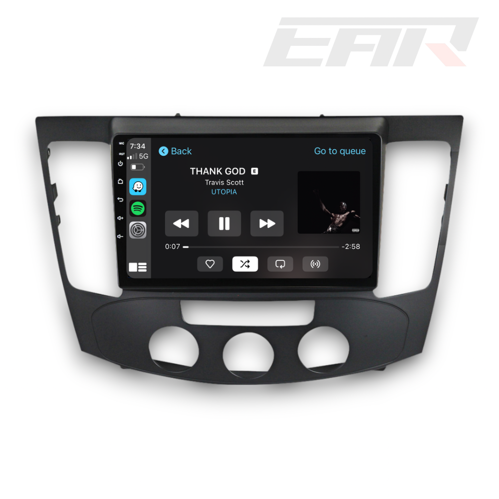 Hyundai Sonota (2008 - 2010) Multimedia 9" Touchscreen Display + Built-In Wireless Carplay & Android Auto - Euro Active Retrofits