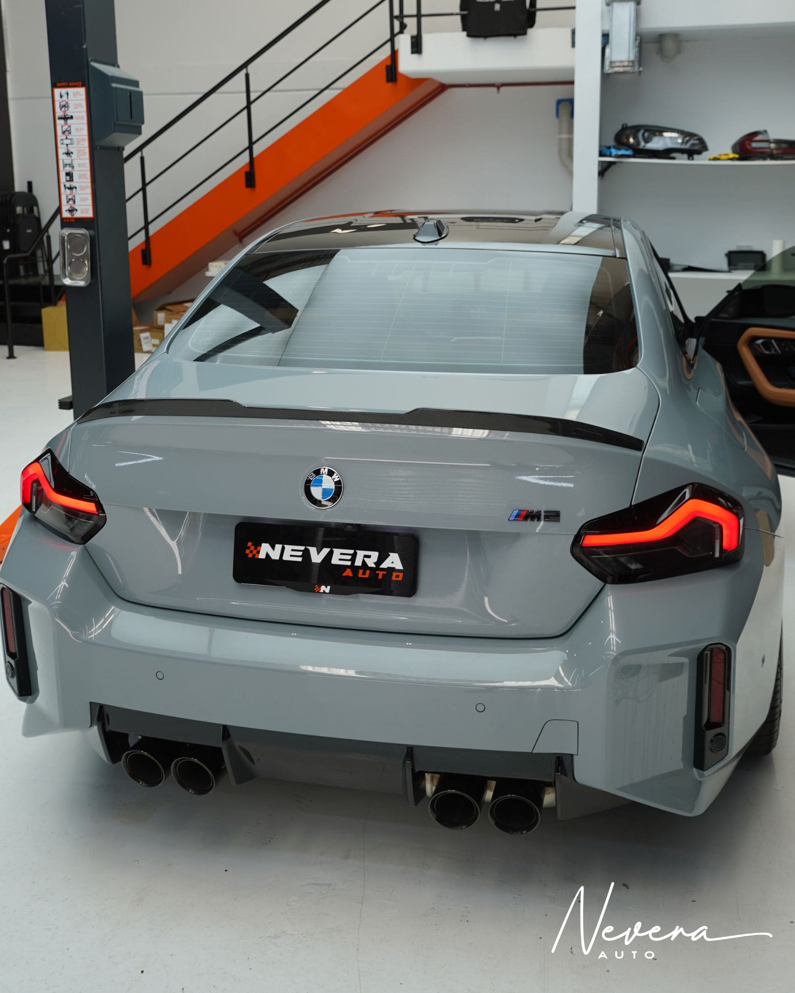AZRA BMW M2 | G87 | Carbon Fiber Slim Rear Spoiler Lip | 2023+