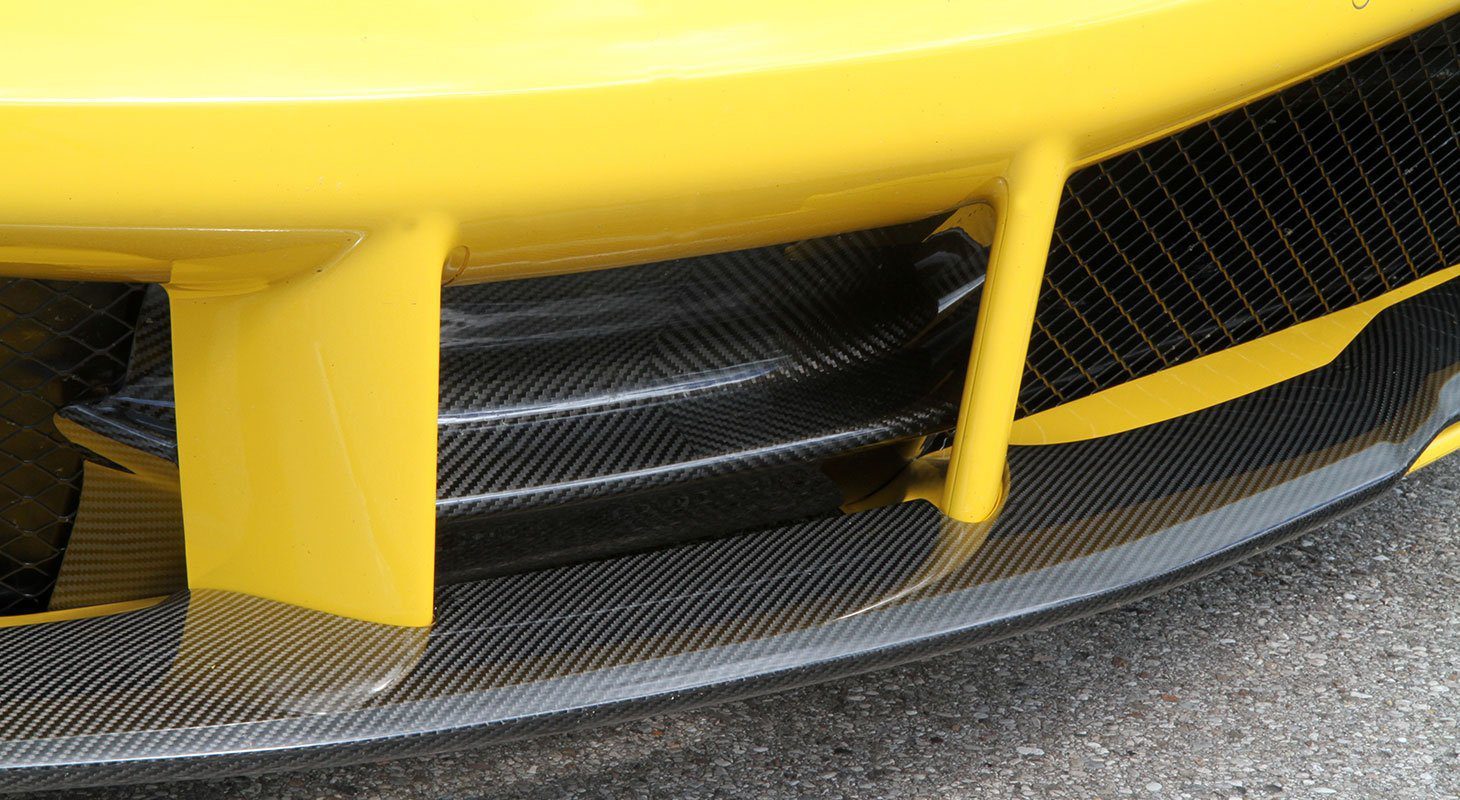 Ferrari 488 Spider/GTB | Novitec Carbon Front Bumper Attachment