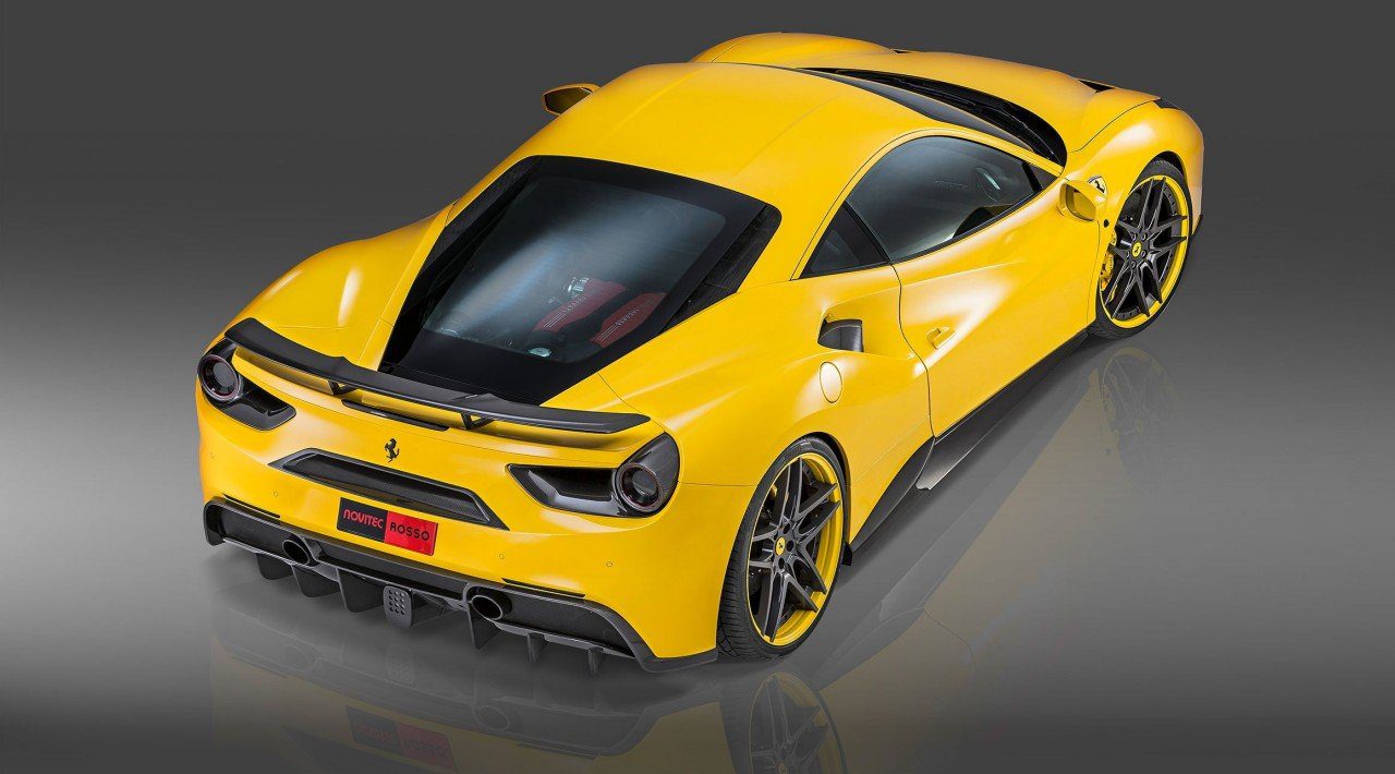 Ferrari 488 Spider/GTB | Novitec Rear Diffuser Attachment
