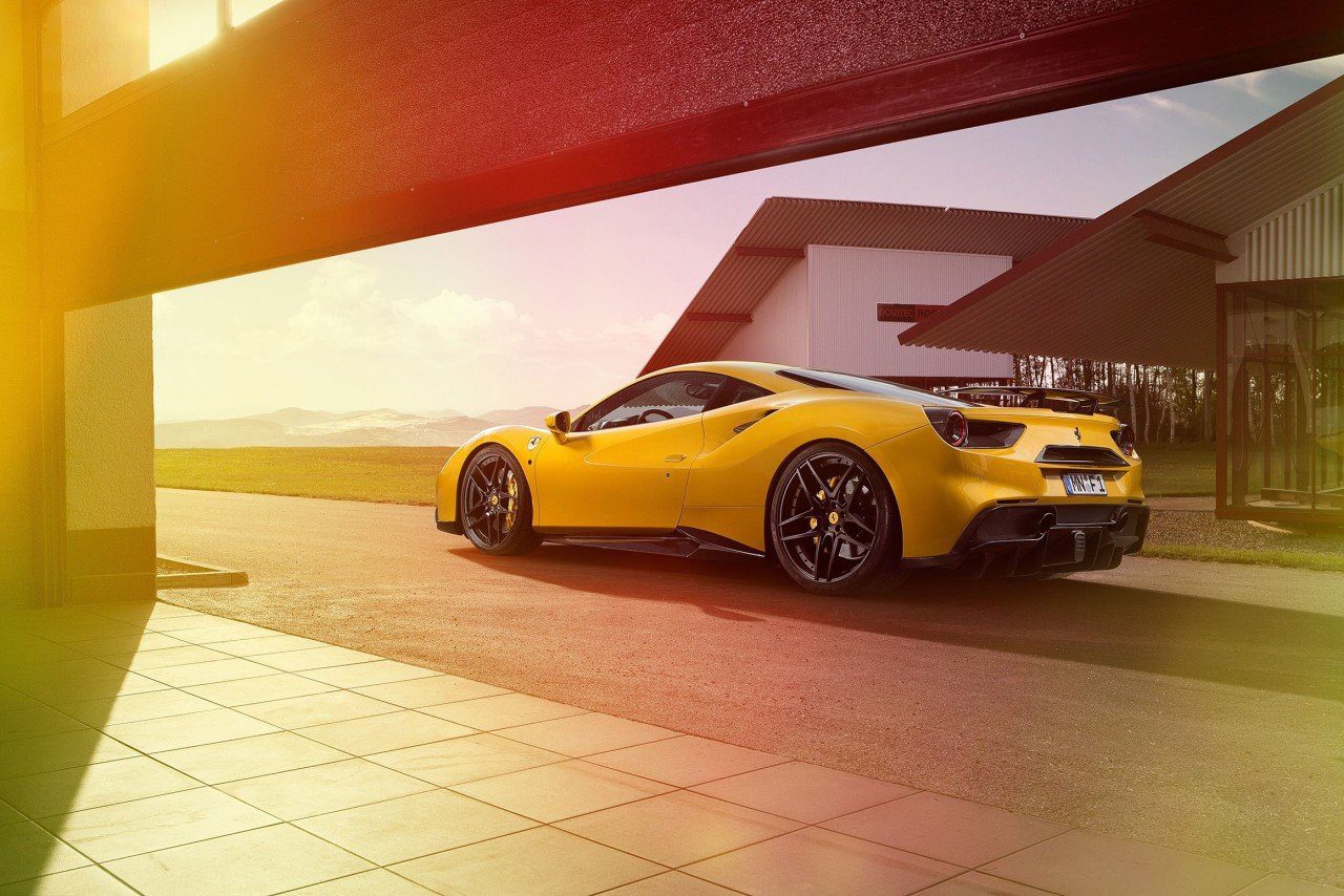 Ferrari 488 Spider/GTB | Novitec Rear Diffuser Attachment
