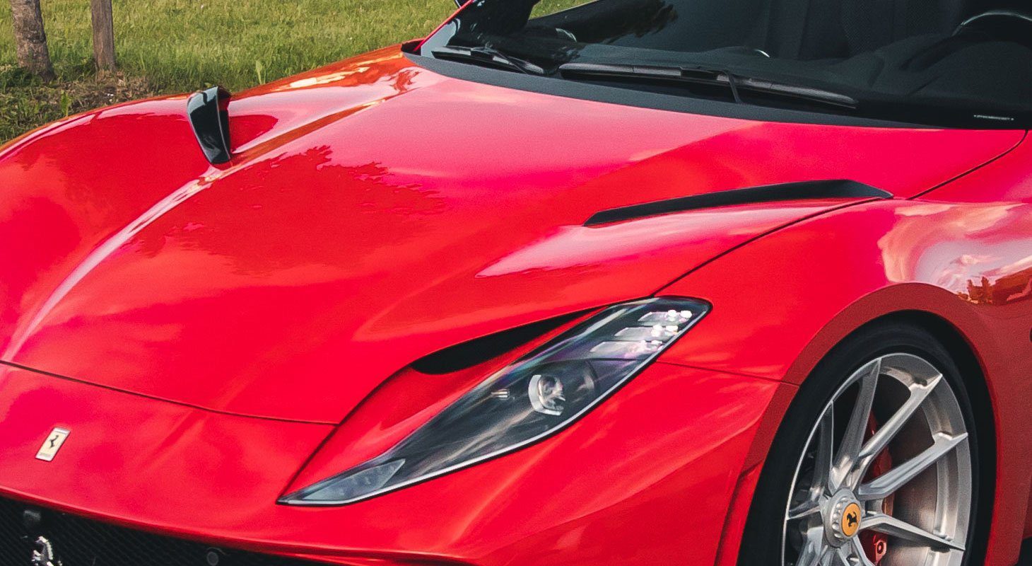 Ferrari 812 Superfast / GTS | Novitec N-Largo Carbon Engine Bonnet Air-Outlet Inserts