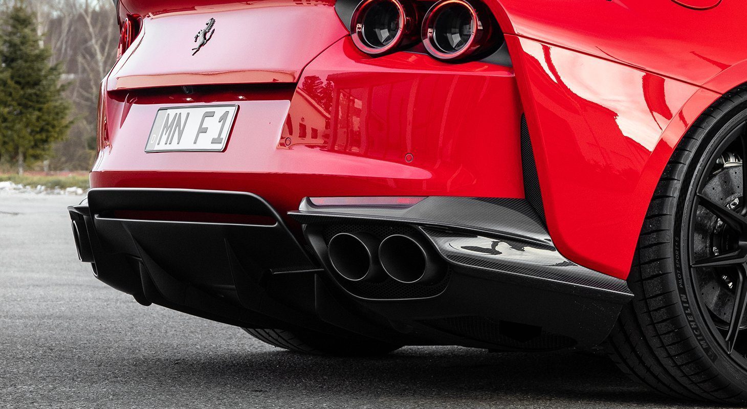 Ferrari 812 Superfast / GTS | Novitec Tailpipes with Mesh Inserts