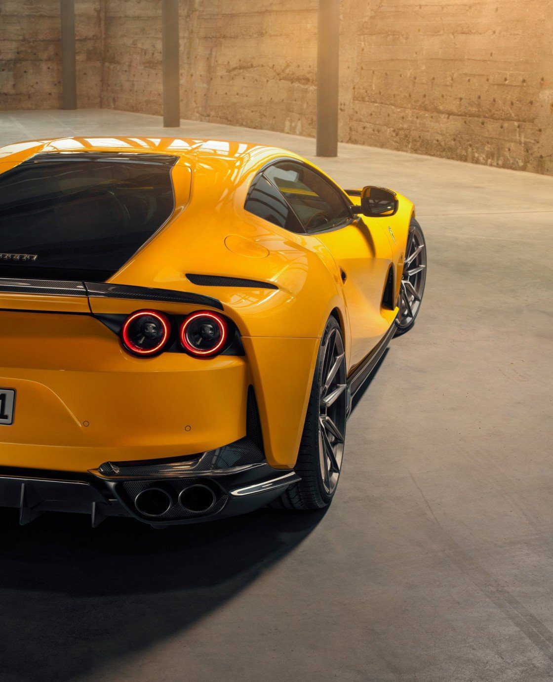Ferrari 812 Superfast | Novitec N-Largo Carbon Rear Diffuser