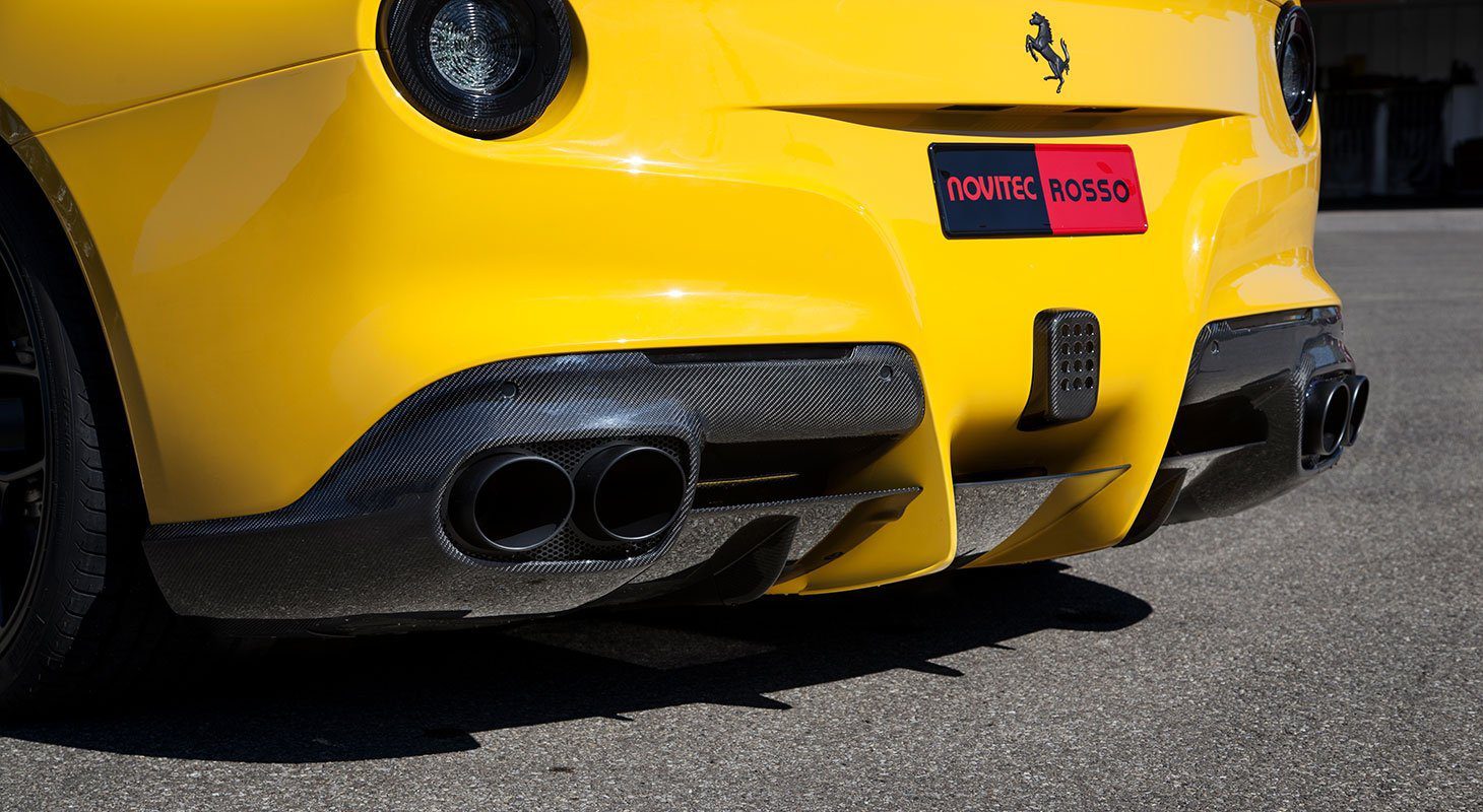 Ferrari F12 Berlinetta | Novitec Carbon Rear Bumper Attachments