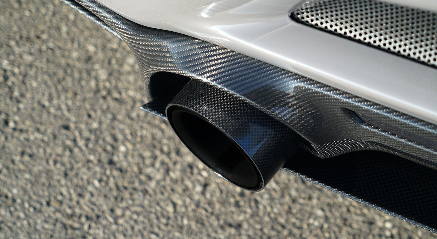 Ferrari F8 Tributo/Spider | Novitec Carbon / Stainless Steel Tailpipes