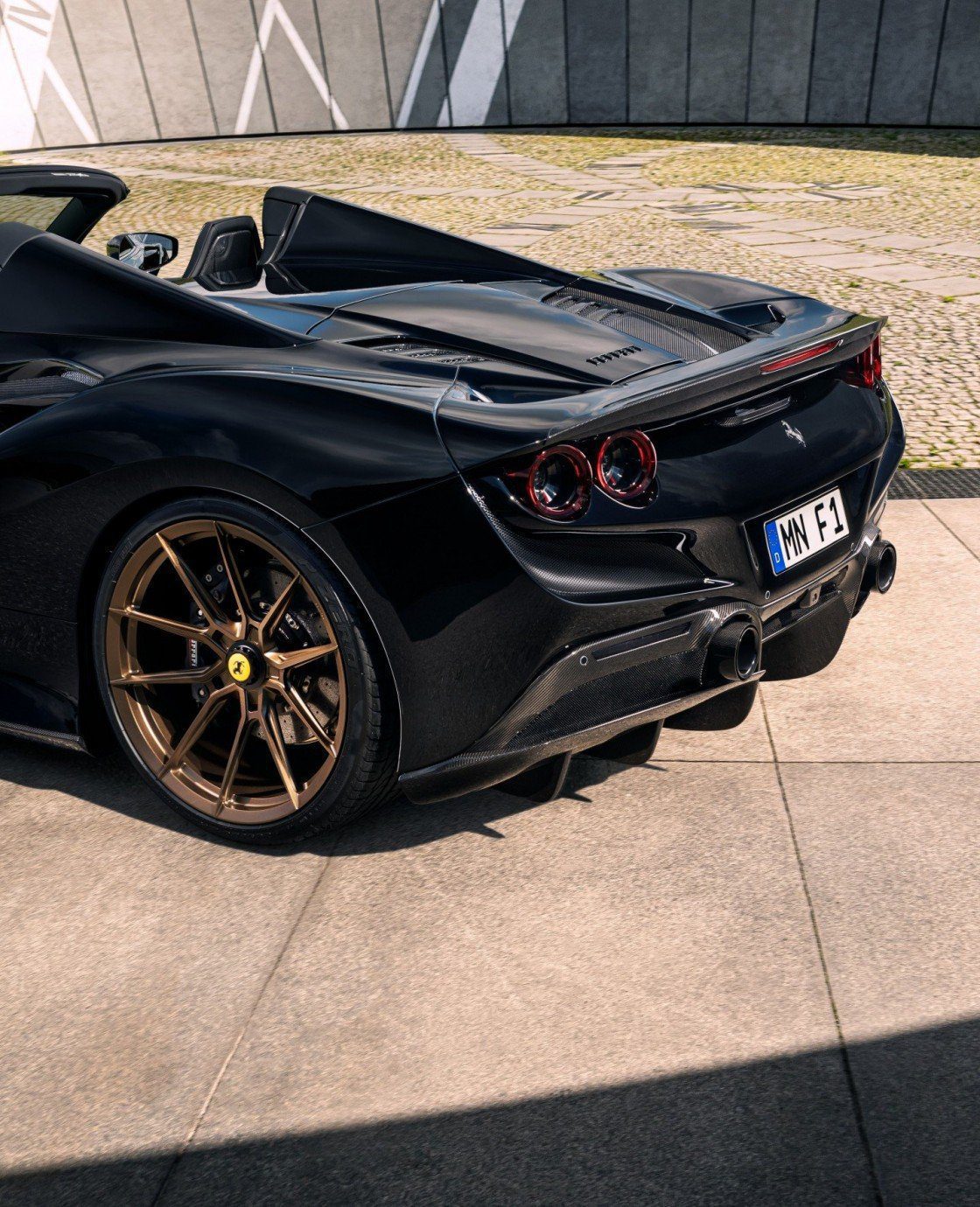 Ferrari F8 Tributo/Spider | Novitec Rear Diffuser Attachments