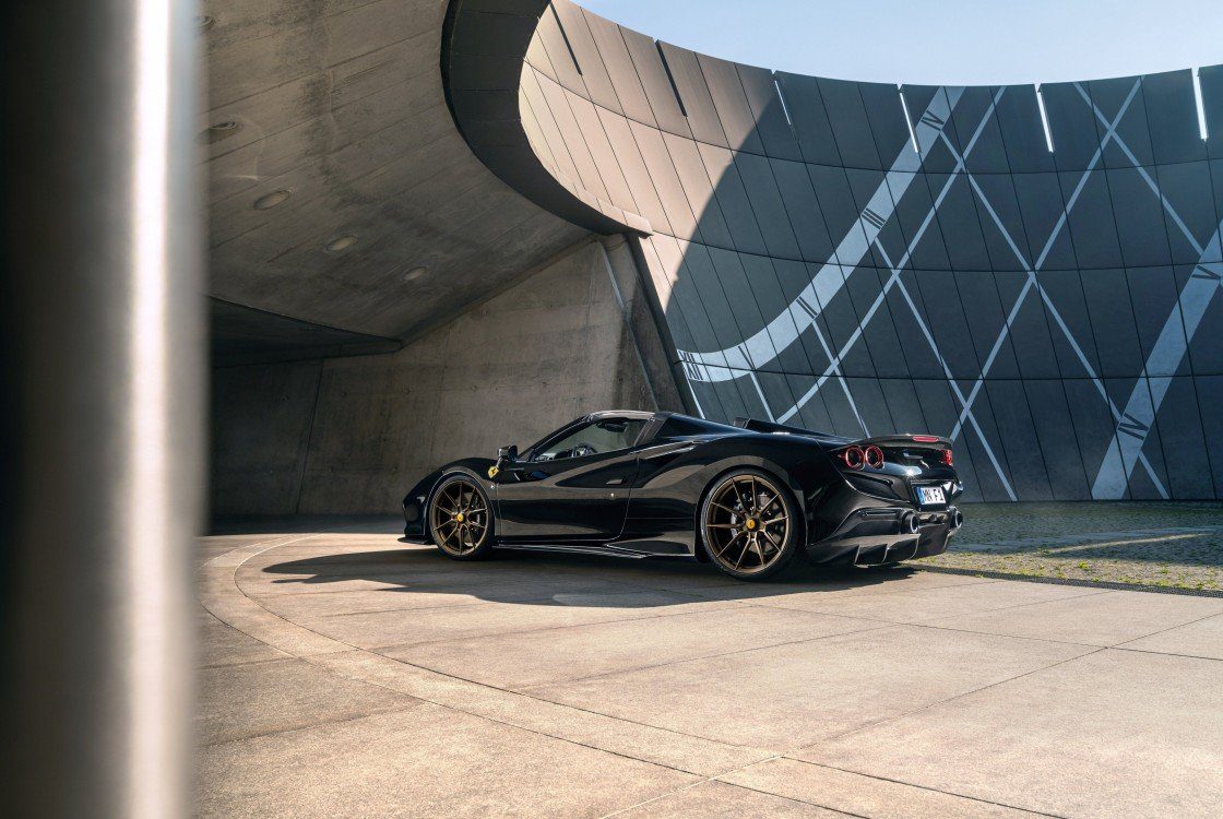 Ferrari F8 Tributo/Spider | Novitec Rear Diffuser Attachments