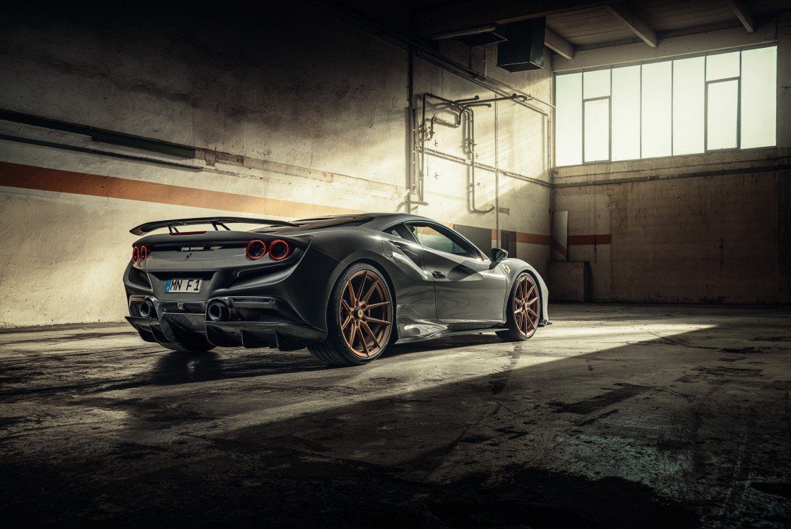 Ferrari F8 Tributo/Spider | Novitec Rear Diffuser Attachments