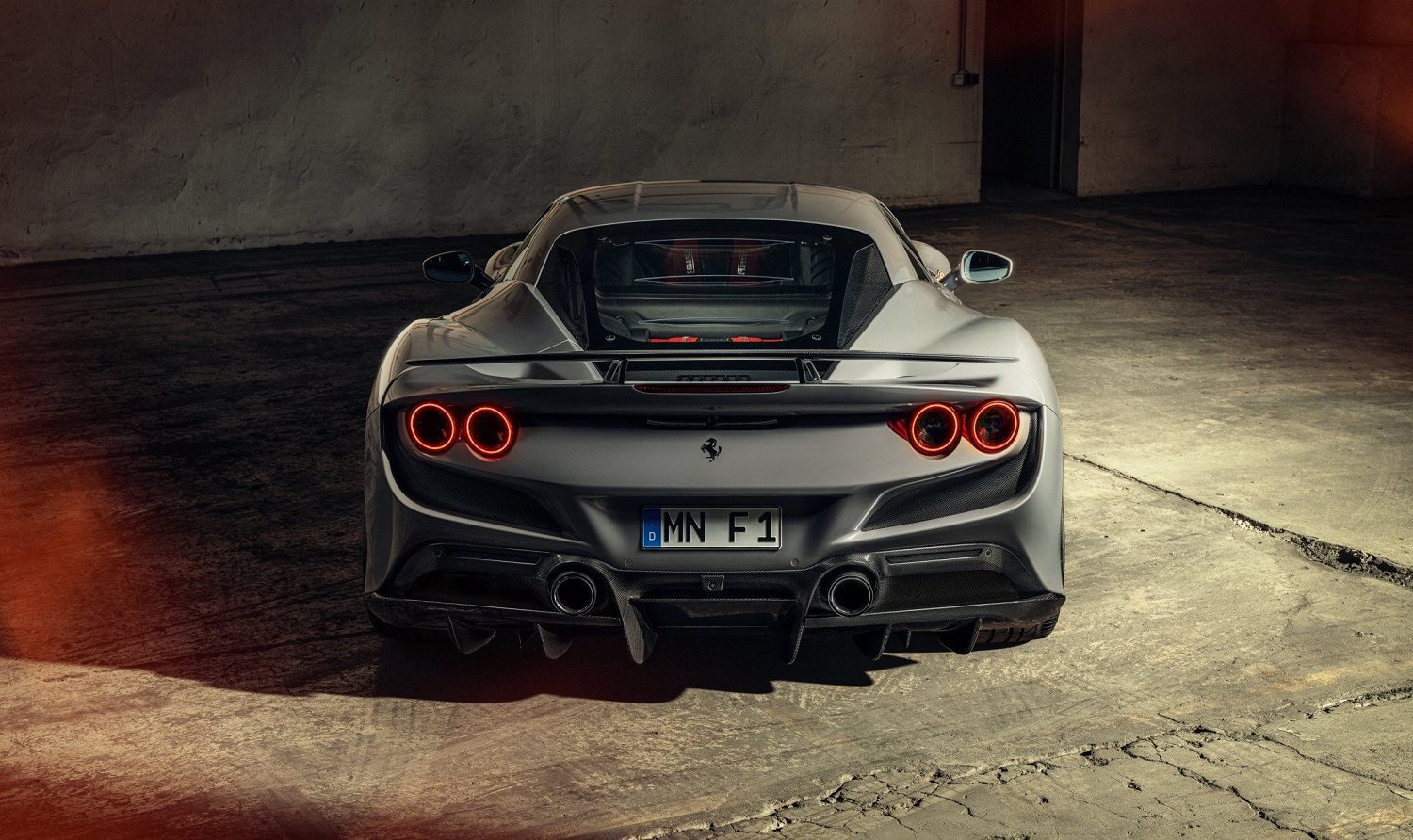 Ferrari F8 Tributo/Spider | Novitec Rear Diffuser Attachments