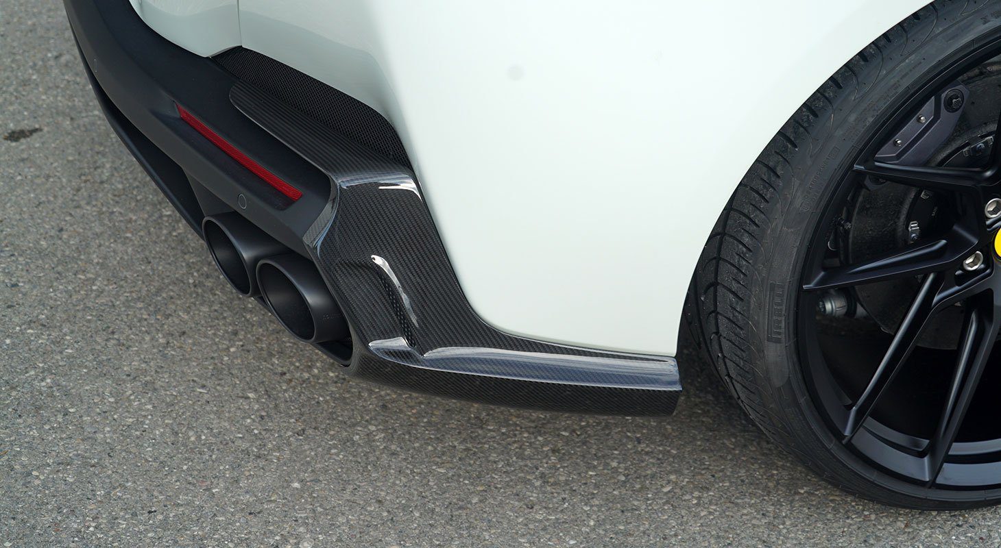 Ferrari Portofino | Novitec Carbon Rear Bumper Attachments