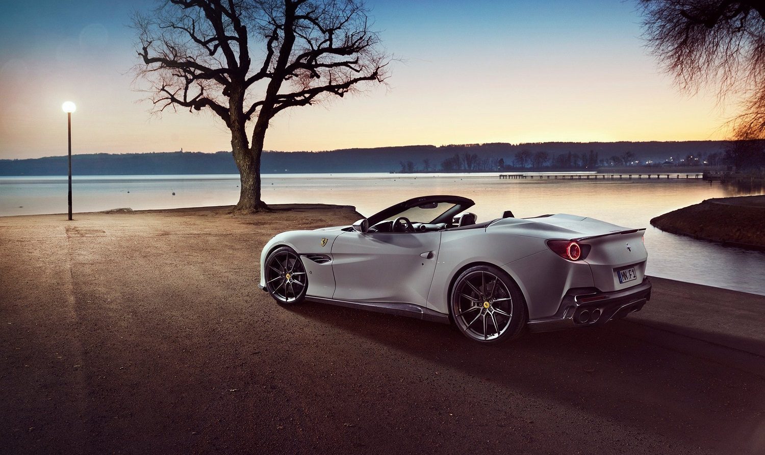 Ferrari Portofino | Novitec Carbon Rear Bumper Attachments