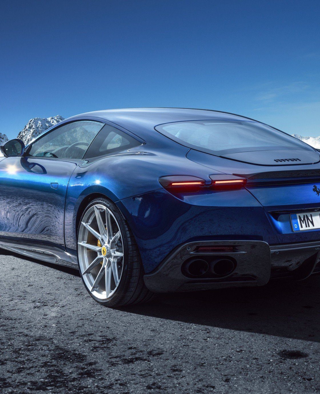 Ferrari Roma | Novitec Carbon Center Diffuser Fin