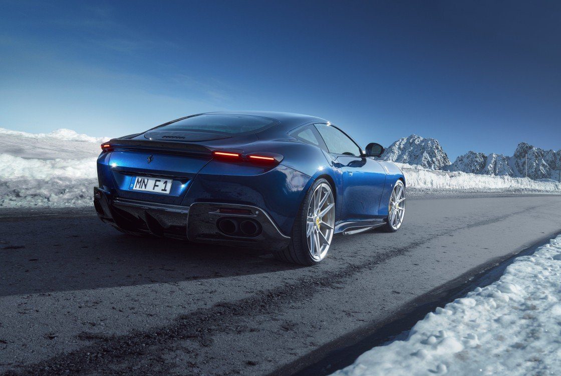 Ferrari Roma | Novitec Carbon Center Diffuser Fin