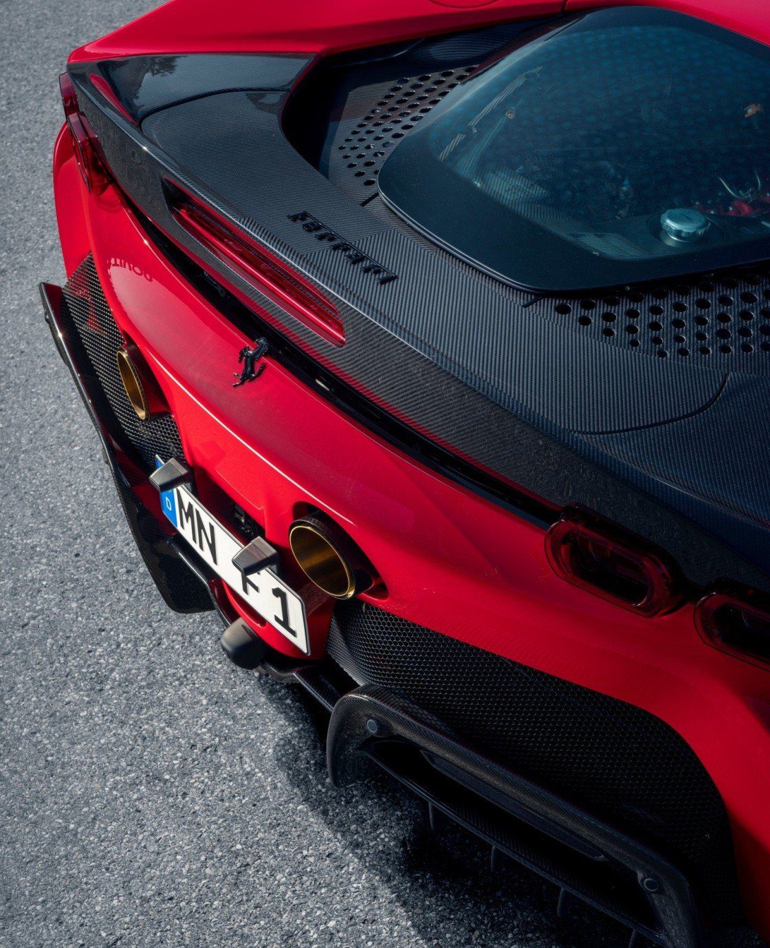 Ferrari SF90 Spider / Stradale | Novitec Carbon Ducktail