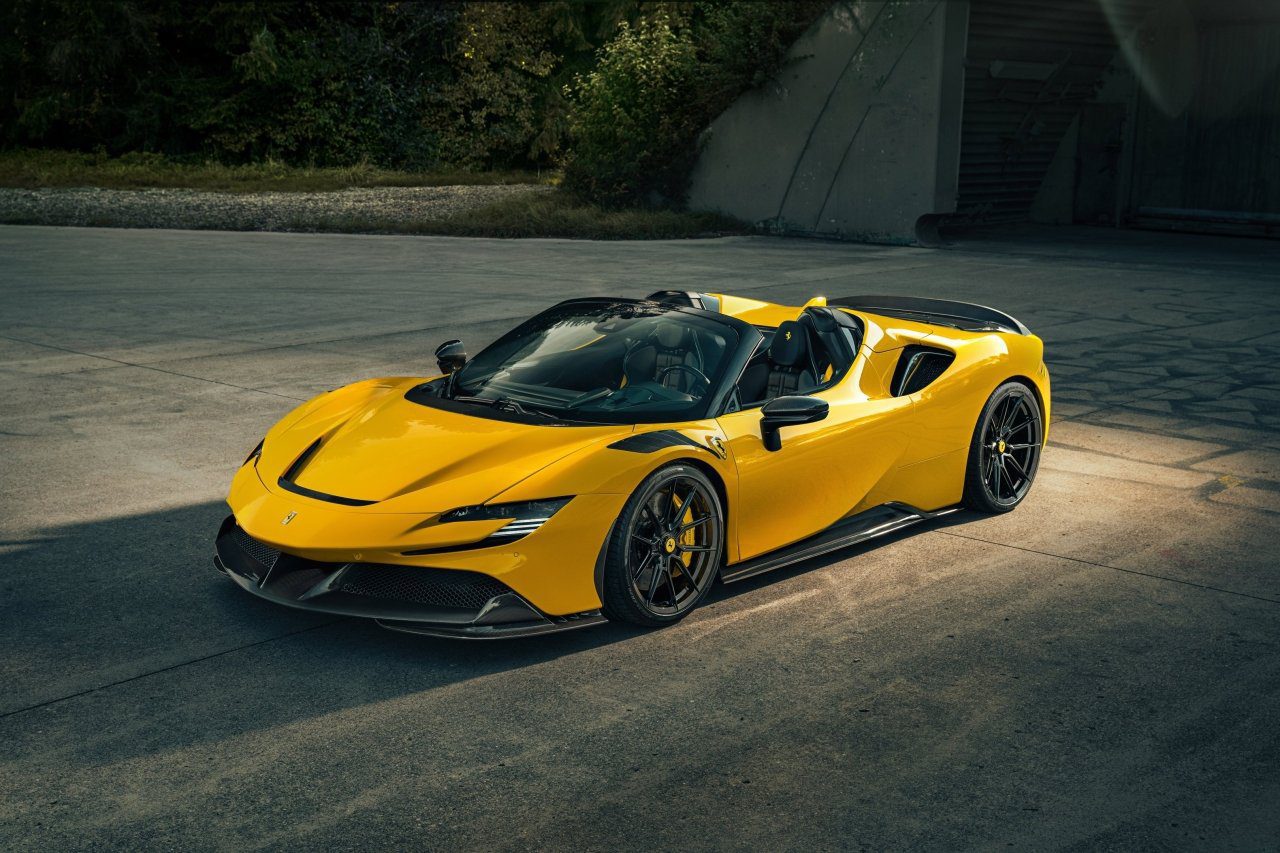 Ferrari SF90 Spider / Stradale | Novitec Front Lid Insert