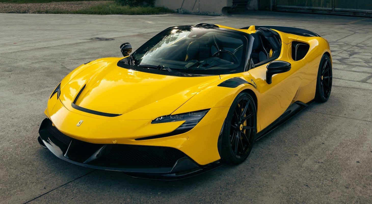 Ferrari SF90 Spider / Stradale | Novitec Hydraulic Adjustment + Suspension Spring