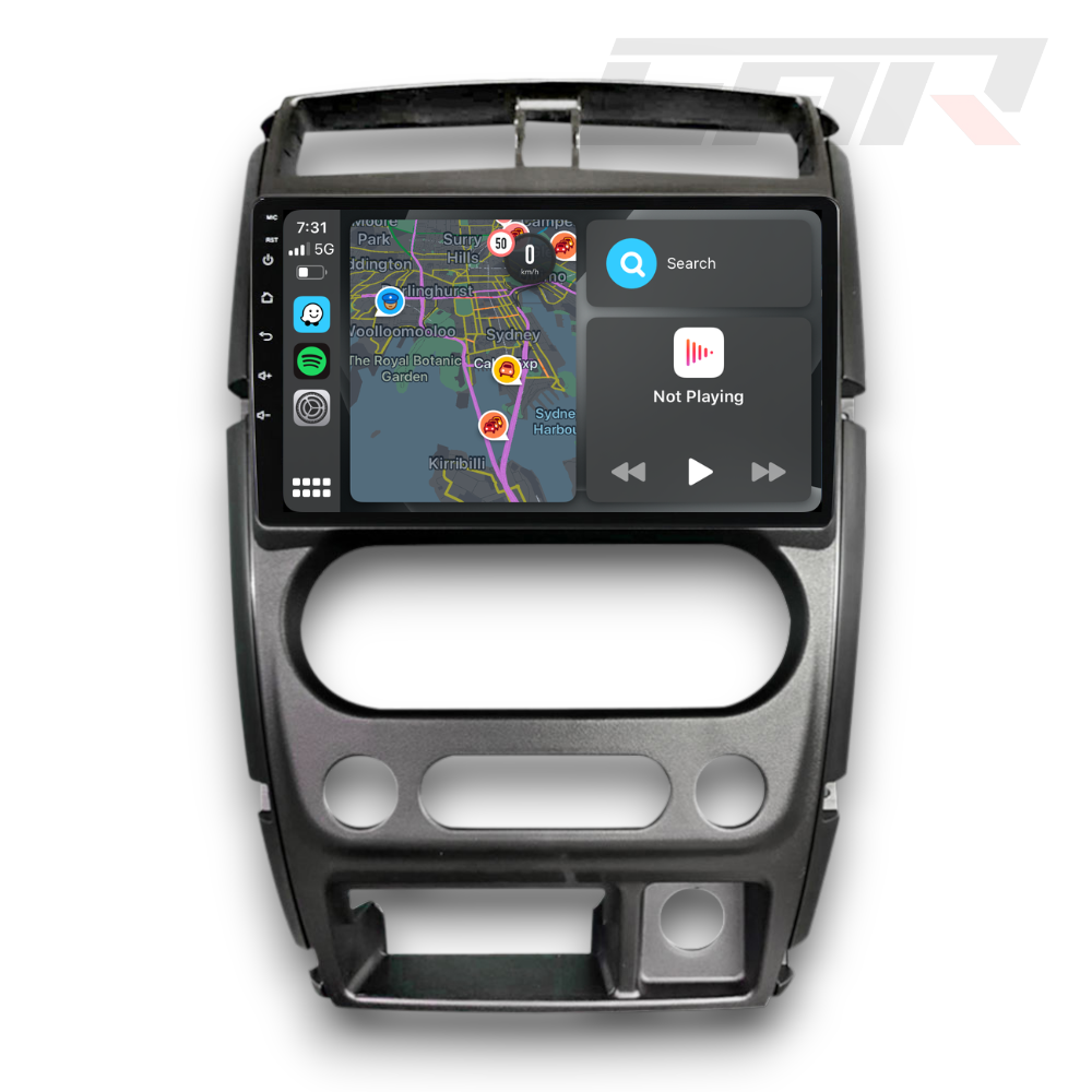 Suzuki Jimny (2005 - 2018) Multimedia 9" Touchscreen Display + Built-In Wireless Carplay & Android Auto - Euro Active Retrofits