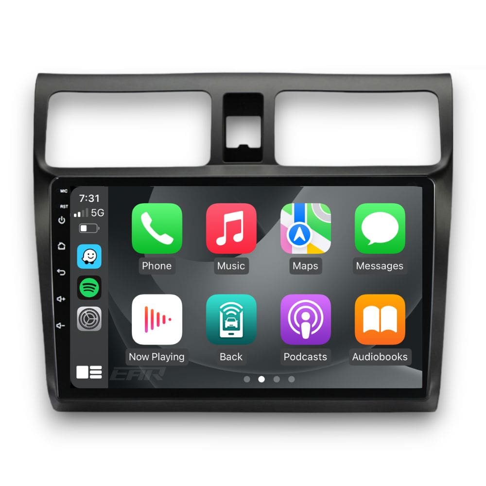 Suzuki Swift (2003 - 2010) Multimedia 10" Touchscreen Display + Built-In Wireless Carplay & Android Auto - Euro Active Retrofits AU