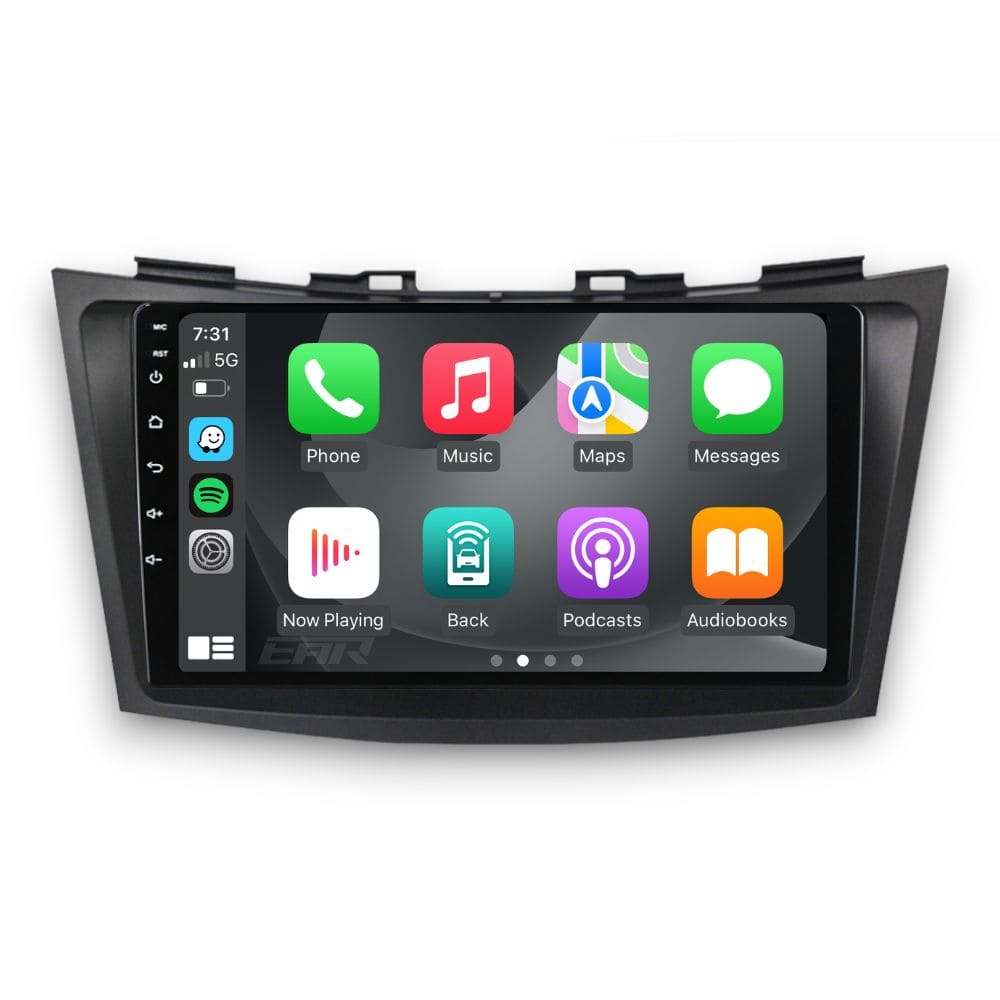 Suzuki Swift (2011 - 2017) Multimedia 9" Touchscreen Display + Built-In Wireless Carplay & Android Auto - Euro Active Retrofits AU