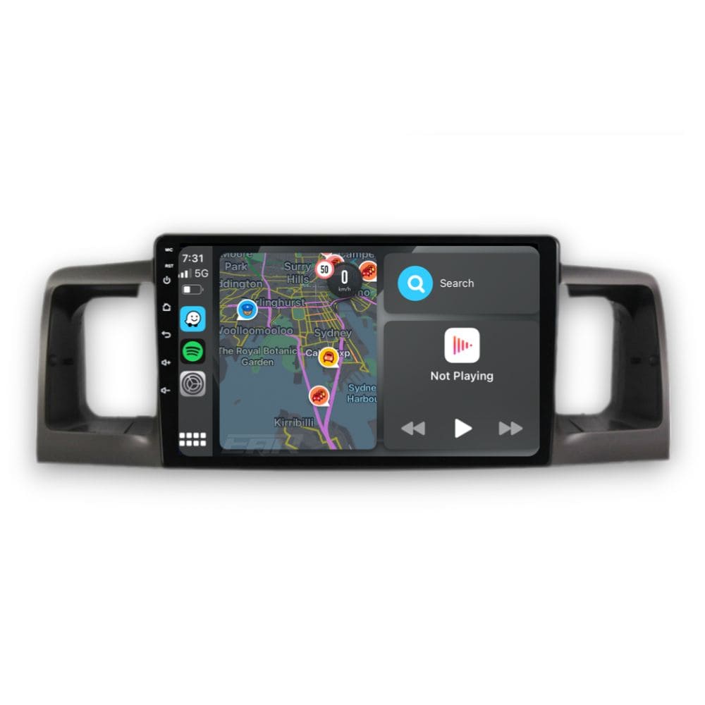 Toyota Corolla (2002 - 2007) Multimedia 9" Touchscreen Display + Built-In Wireless Carplay & Android Auto - Euro Active Retrofits