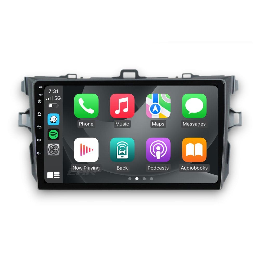 Toyota Corolla Sedan (2006 - 2013) Multimedia 9" Touchscreen Display + Built-In Wireless Carplay & Android Auto - Euro Active Retrofits