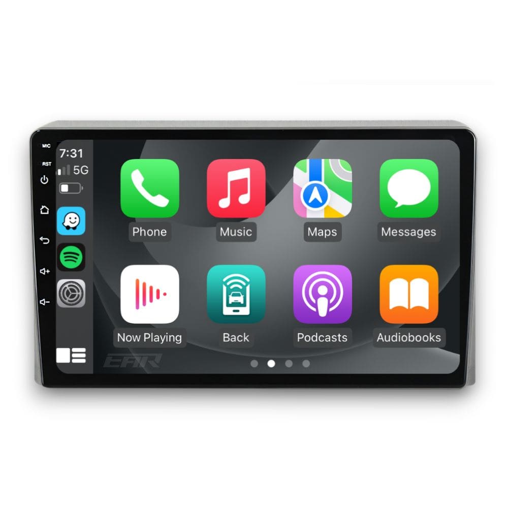 Toyota HiAce (2004 - 2019) Multimedia 10" Touchscreen Display + Built-In Wireless Carplay & Android Auto - Euro Active Retrofits