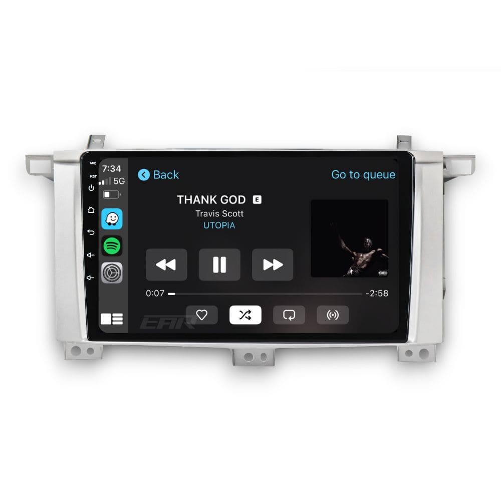 Toyota Land Cruiser 100 Series (1999 - 2007) Multimedia 10" Touchscreen Display + Built-In Wireless Carplay & Android Auto - Euro Active Retrofits