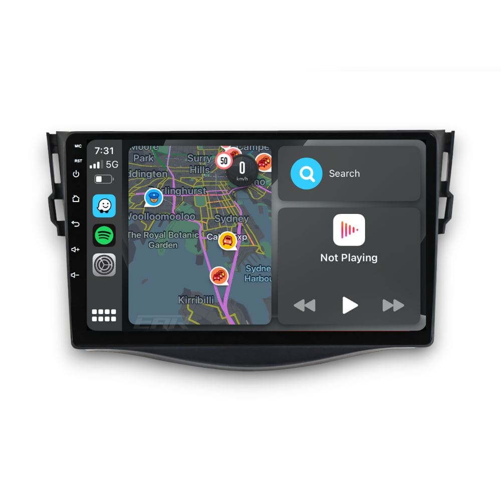 Toyota RAV4 (2006 - 2013) Multimedia 9" Touchscreen Display + Built-In Wireless Carplay & Android Auto - Euro Active Retrofits