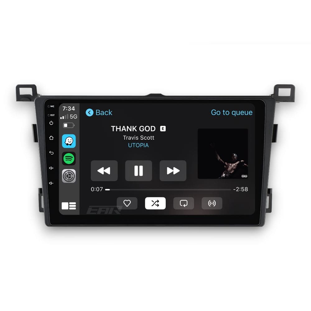 Toyota RAV4 (2013 - 2019) Multimedia 9" Touchscreen Display + Built-In Wireless Carplay & Android Auto - Euro Active Retrofits