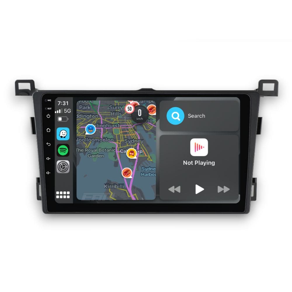 Toyota RAV4 (2013 - 2019) Multimedia 9" Touchscreen Display + Built-In Wireless Carplay & Android Auto - Euro Active Retrofits