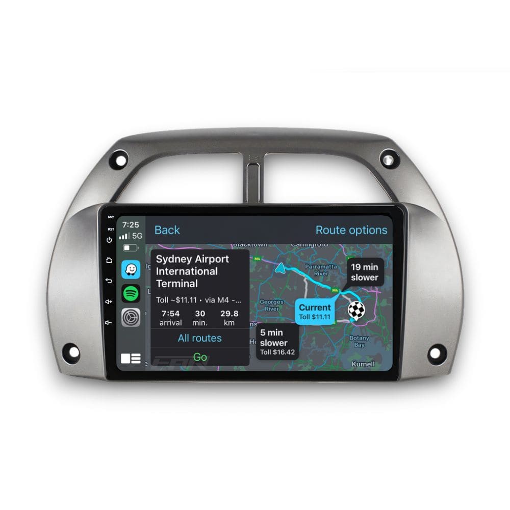 Toyota RAV4 (2001 - 2006) Multimedia 9" Touchscreen Display + Built-In Wireless Carplay & Android Auto - Euro Active Retrofits