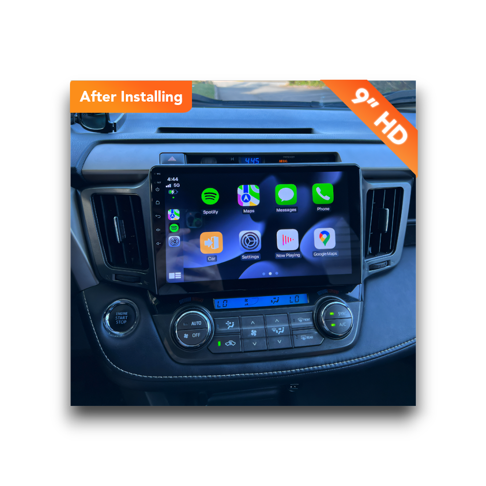 Toyota RAV4 (2013 - 2019) Multimedia 9" Touchscreen Display + Built-In Wireless Carplay & Android Auto - Euro Active Retrofits