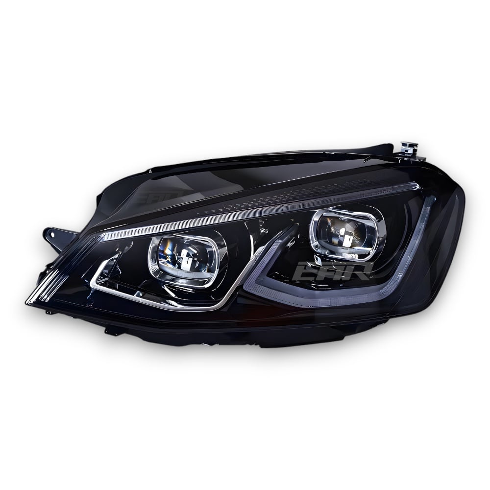 EuroLuxe Volkswagen Golf Mk6 Xenon Angel LED Headlights (2009 - 2012) - Euro Active Retrofits