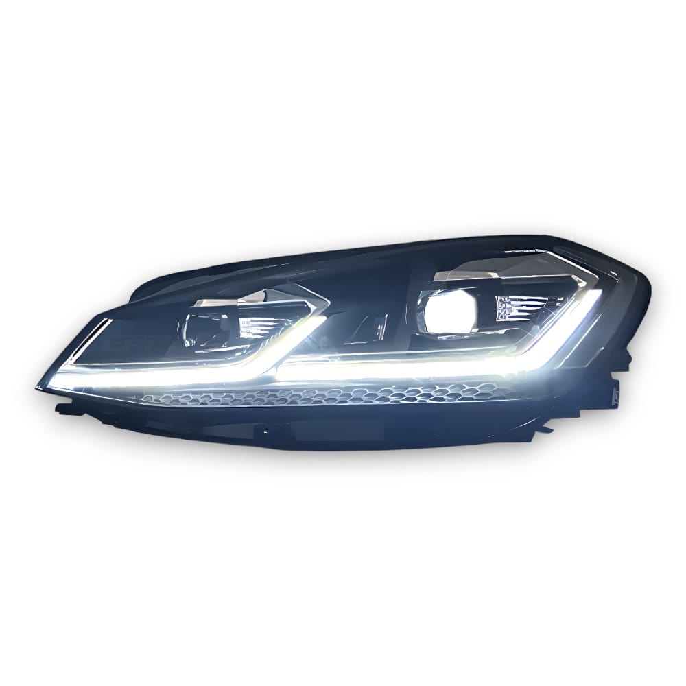 EuroLuxe Volkswagen Golf Mk7/7.5 Sequential Xenon Angel LED Headlights (2013 - 2017) - Euro Active Retrofits